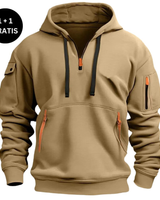 Max - Kapuzenpullover in Khaki