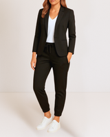 Ulrika - Leichter Jumpsuit in Schwarz