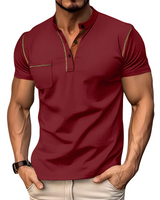 Brandon - Stilvolles Poloshirt in Rot