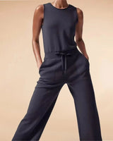 Kleo | Bequemer und atmungsaktiver Jumpsuit in Dunkle Palme