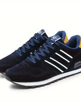 Maike | Klassische Herrensneaker – Stil trifft Komfort in Blau