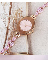 Vianne - Funkelnde Armbanduhr in Rosa
