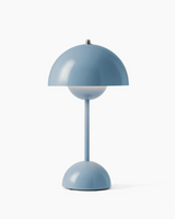 LED Tischlampe - LumiSphere in Hellblau