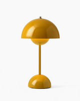 LED Tischlampe - LumiSphere in Gelb