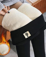Raelion -  Warm Stylisch Unverzichtbar – Die Winterleggings in Schwarz