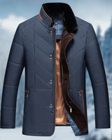 ADLER - Hochwertige Winterjacke für Herren in Blau