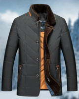 ADLER - Hochwertige Winterjacke für Herren in Schwarz