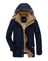ANTHONY - Winterjacke mit Mehrfachtaschen in Blau