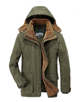 ANTHONY - Winterjacke mit Mehrfachtaschen in Grün