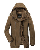 ANTHONY - Winterjacke mit Mehrfachtaschen in Braun