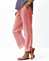 Kassia - Hose mit lockerer Passform in Rosa