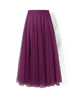Maleah - Eleganter Faltenrock in Lila