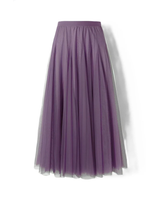 Maleah - Eleganter Faltenrock in Violett