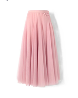 Maleah - Eleganter Faltenrock in Rosa
