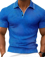 Florence - Polo-Shirt im zeitgemäßen Design in Blau
