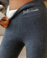 Seffia - Bequeme Leggings in Grau