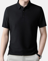 Hugo - Bequemes Poloshirt in Schwarz