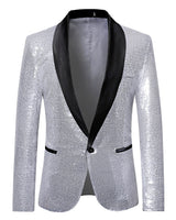 Pierce - Eleganter und zeitloser Blazer in Silber