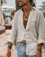 Harlo - Bequemes Langarmshirt in Weiß
