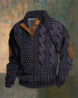 Ronald - Bequemer und warmer Pullover in Lila