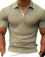 Florence - Polo-Shirt im zeitgemäßen Design in Khaki