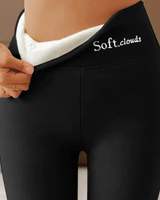 Seffia - Bequeme Leggings in Schwarz