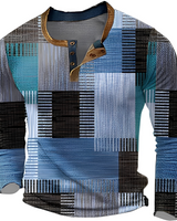 Nico - Gemütliches und warmes Hemd in Blau
