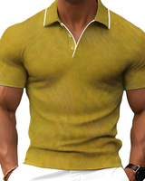 Florence - Polo-Shirt im zeitgemäßen Design in Gelb