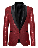 Pierce - Eleganter und zeitloser Blazer in Rot