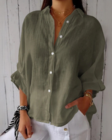 Reena - Bequemes und legeres Shirt in Grün
