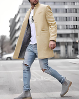 Cordell - Bequemer und stilvoller Mantel in Khaki