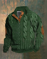 Ronald - Bequemer und warmer Pullover in Grün
