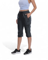 Norelia | Leichte Outdoor-Caprihose in Grau