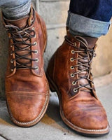 Elegante Lederschuhe in Braun