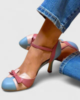 Quinnae | Bequeme Absätze in Blau