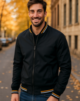 CLARK - Vielseitige Herbst-Bomberjacke in Schwarz