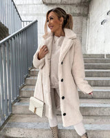 Marg | Weiche, elegante Jacke in Off-white