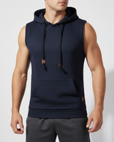 Ärmelloses Sportshirt Mit Kapuze - Hoodryve in Marineblau