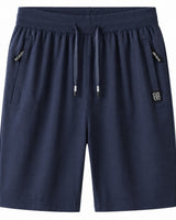 Iron™ Shorts aus Premium-Baumwolle mit kühlender Technologie in Blau