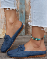 Luna | Bequemer orthopädischer Slip-On Schuh für Damen in Blau
