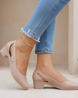Shemarah - Elegante Damenschuhe mit spitzem Design in Beige