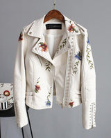 ALICE  - Jacke mit blumenmuster für frauen in Beige