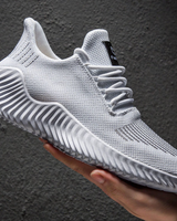 Nickty – Trendige Sneakers für Damen und Herren, bequem und stylish in Weiß