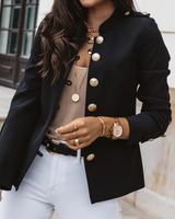 OLIVE -  Stylische Jacke für den Herbst in Schwarz