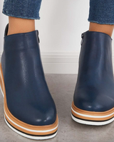 Stella - Komfortable und modische Stiefel in Blau