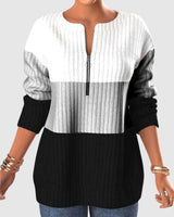 ORNELLE- Stylischer pullover in Schwarz