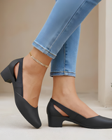 Shemarah - Elegante Damenschuhe mit spitzem Design in Schwarz