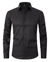 Felix™ - Knitterfreies Hemd in Schwarz