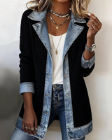 Britta | Modern-klassische Jacke in Schwarz