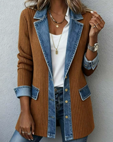 Britta | Modern-klassische Jacke in Khaki